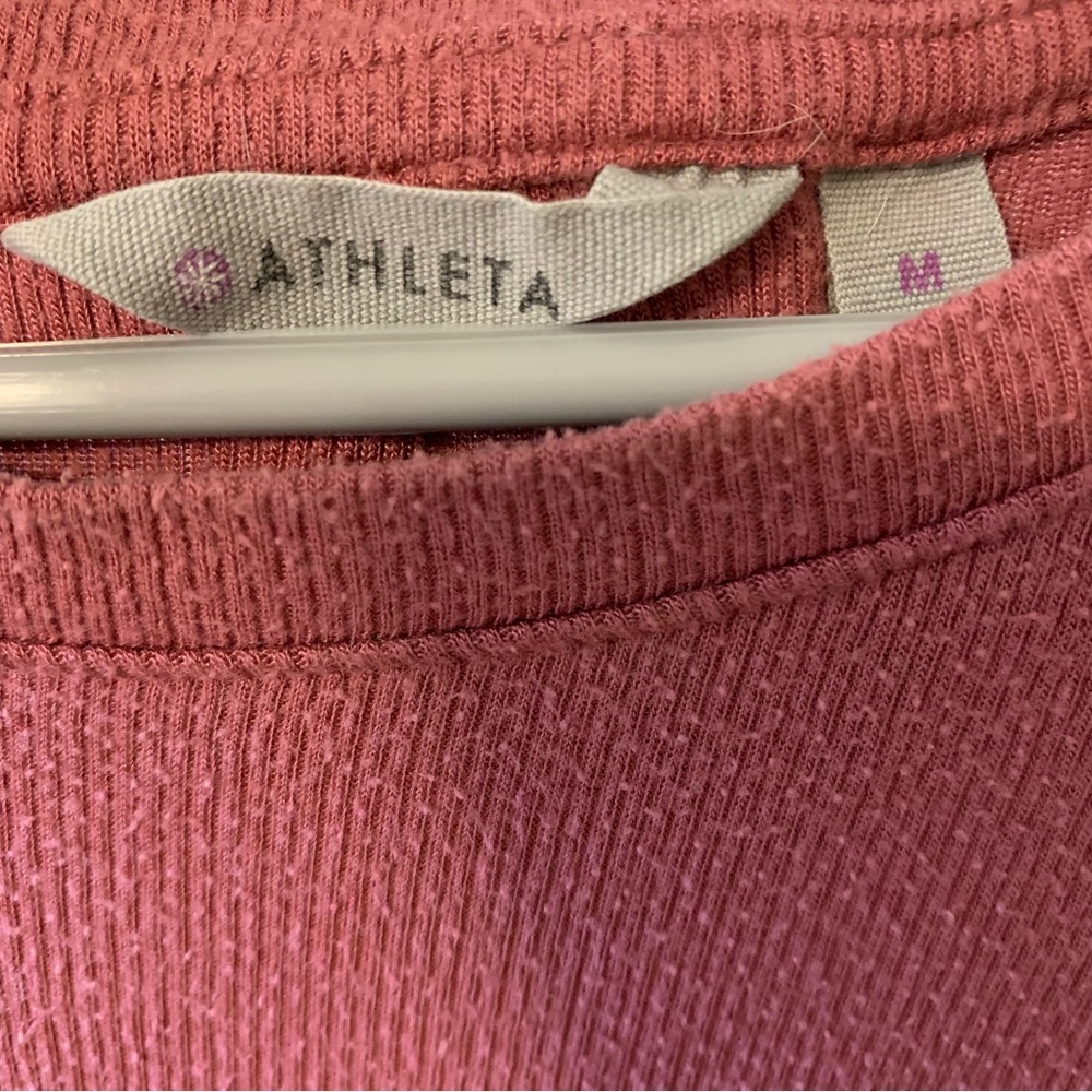 Athleta Cozy Long Sleeve Top Size Medium - Picture 3 of 4